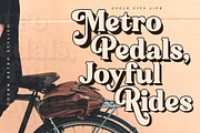 Bristle Radiant Modern Retro Stylish, a Serif Font by Letterena Studios (Thumbnail 9 of 15)