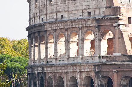 Roman colosseum stock photo containing amphitheater and ancient