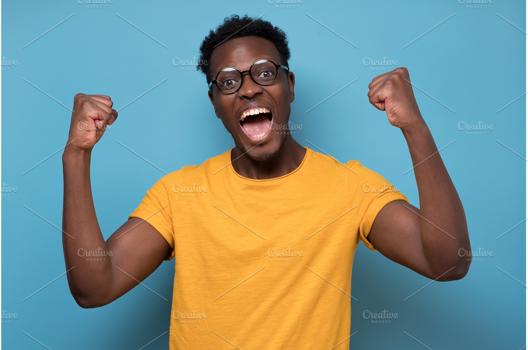 Expressive african american man, a Person Photo by Koldunov