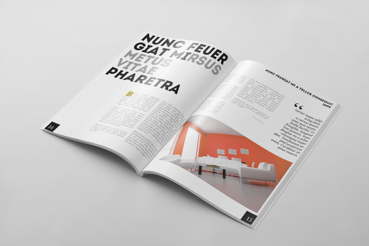 Magazine Template 30, a Magazine Template by pmvch (Photo 3 of 10)