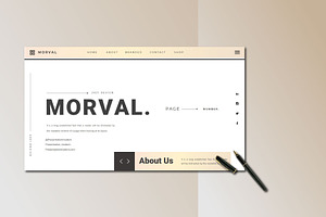 MORVAL Powerpoint Template