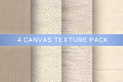 4 Canvas Texture Pack, a Texture Graphic by MoLa (Thumbnail 1 of 5)