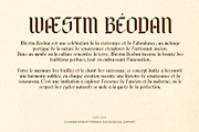 CS Kaiser – Gothic Font, a Sans Serif Font by Craft Supply Co. (Thumbnail 5 of 8)
