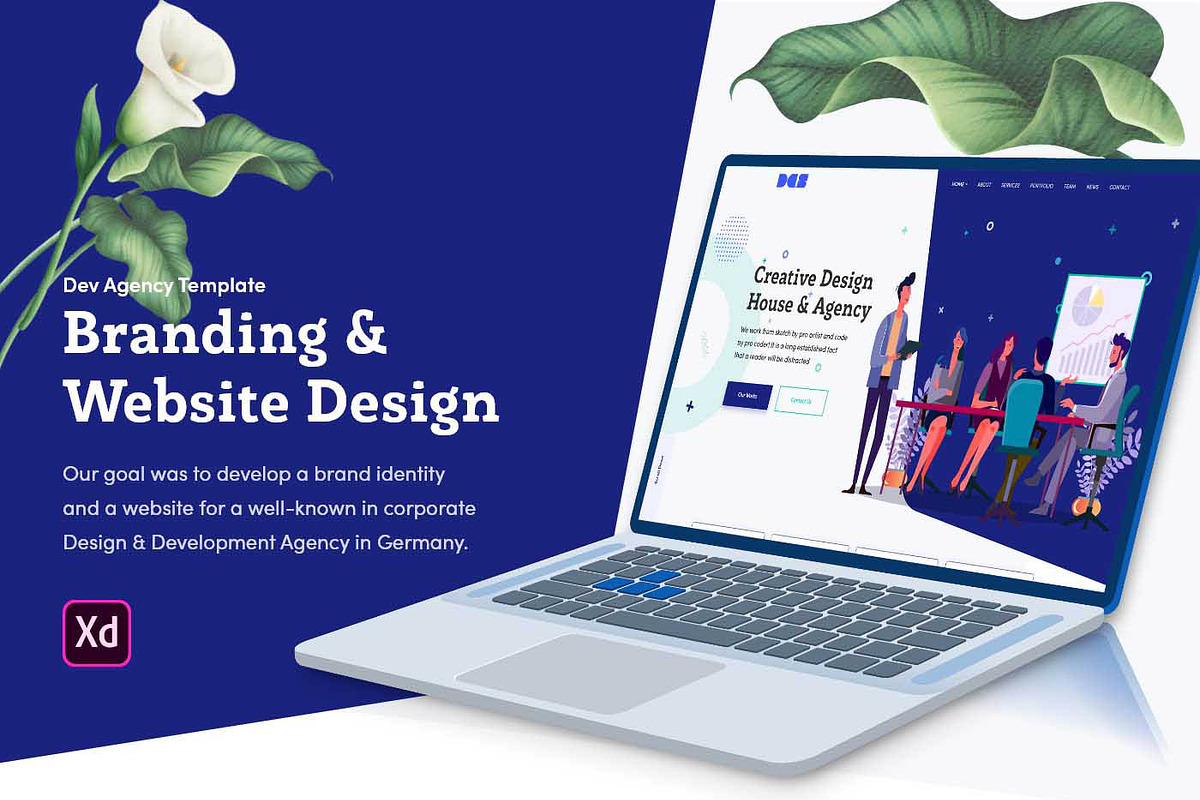 Devdesign Agency UI Template, a Landing Page Template by litoondev (Photo 4 of 5)