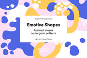 Emotive Shapes, a Pattern Graphic by Geometrica Bureau (Thumbnail 1 of 8)