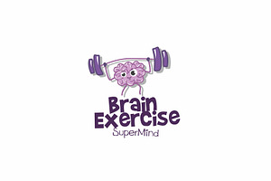Brain Exercise - Logo Template