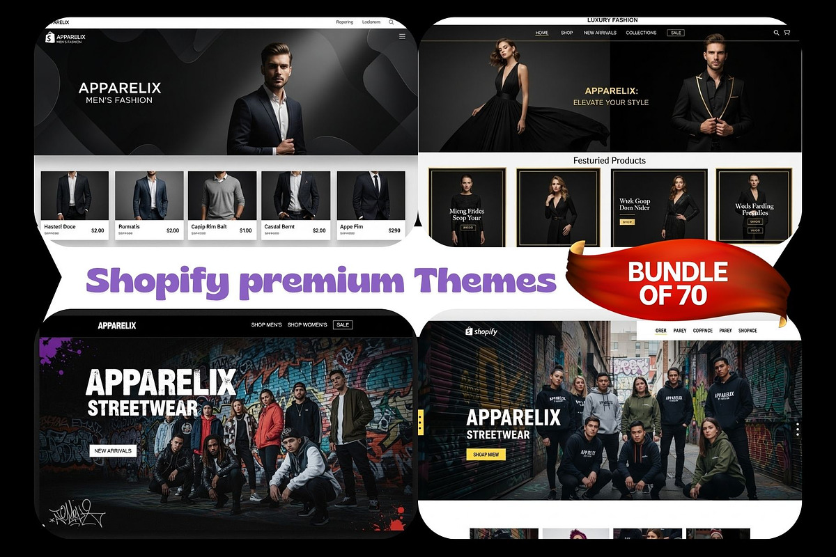 Shopify Premium Themes Bundle 70, a Shopify Template by Crox Studio | Digital (Photo 42 of 59)