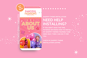 Cute Shop Banner Templates, a Shopify Template by SunshineStudioBoutique (Thumbnail 6 of 7)