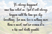 Calligraph | Script Font, a Handwritten Font by Scratchones (Thumbnail 6 of 8)
