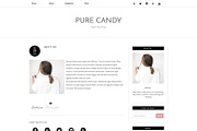 Blogger Template - PURE CANDY, a Websites & App Template by Vefio Themes (Thumbnail 4 of 4)
