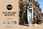 SUP Board Mockup, an Advertising Mockup by PopotLane (Thumbnail 1 of 9)