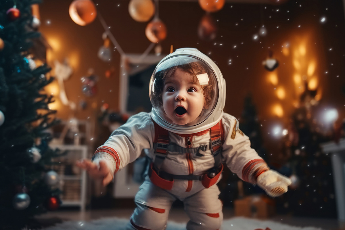 Baby astronaut - 36 images, a Person Illustration by Handmadefont (Photo 9 of 10)