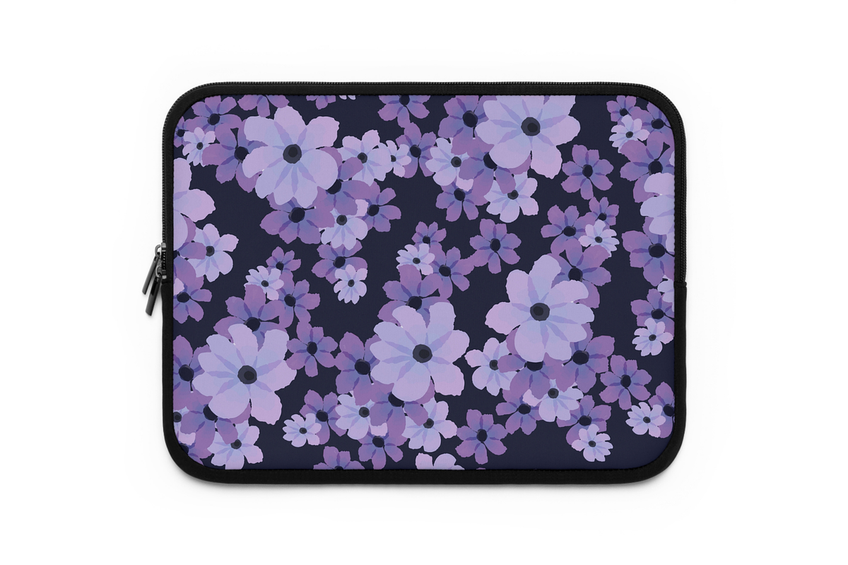 Purple Flowers Seamless Pattern, a Graphic by KA7-Designs (Photo 5 of 6)