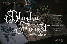 Black Forrest - Decorative Font