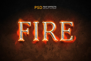 Dragon Text Effect Psd