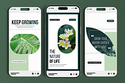 Nature Botanical Social Media Story, a Social Media Template by MightyDesign (Thumbnail 2 of 6)