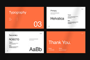 Brand Guidelines Presentation, a Branding & Logo Template by Oriofix (Thumbnail 9 of 9)