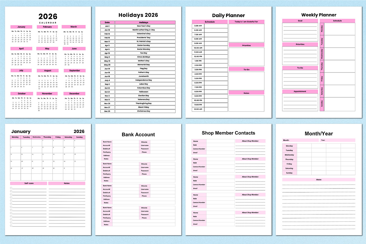 2026 Girl Boss Workbook For KDP, a Stationery Template by Shumaya (Photo 5 of 5)