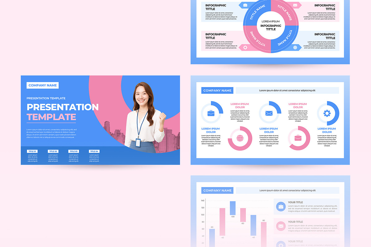 Business Plan PowerPoint Template, a Presentation Template by CreativeUP (Photo 3 of 6)