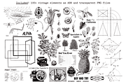Automatic Typewriter Font and Extras, a Serif Font by Ana's Fonts (Thumbnail 11 of 12)