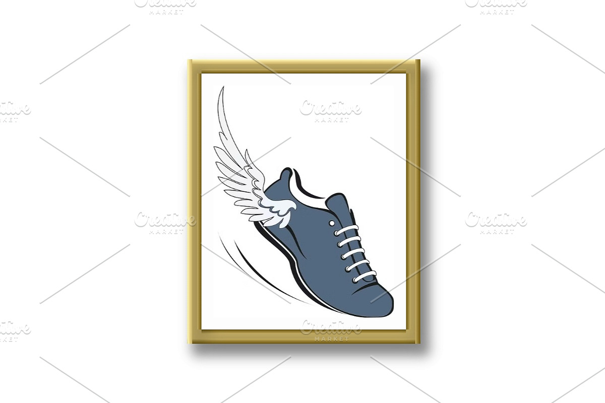 Sports shoes for running, an Outline Icon by RODINA (Photo 3 of 3)