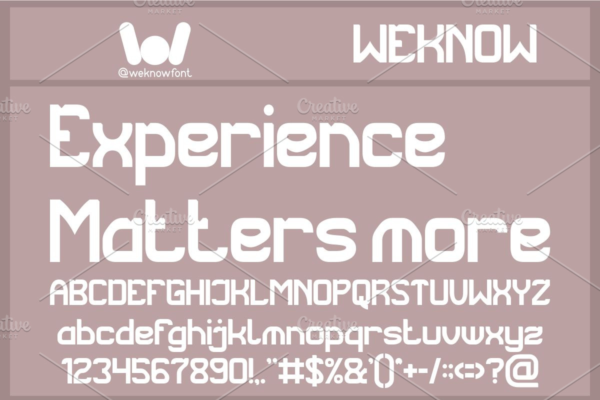 Enter Action font, a Font by weknow (Photo 4 of 8)