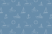 Nautical Collection, a Background Graphic by Alina Tsesarskaya (Thumbnail 4 of 4)