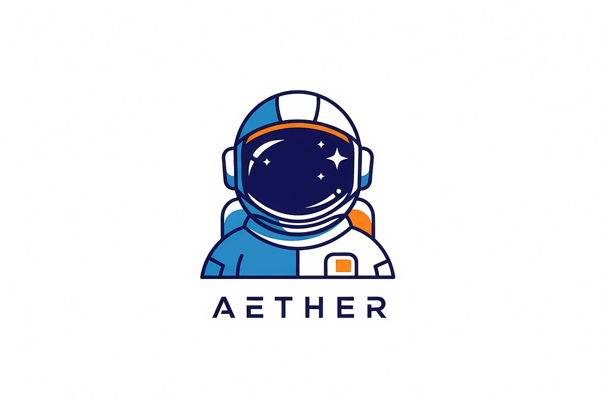 Aether Space Explorer, a Branding & Logo Template by Logocreative (Photo 2 of 2)