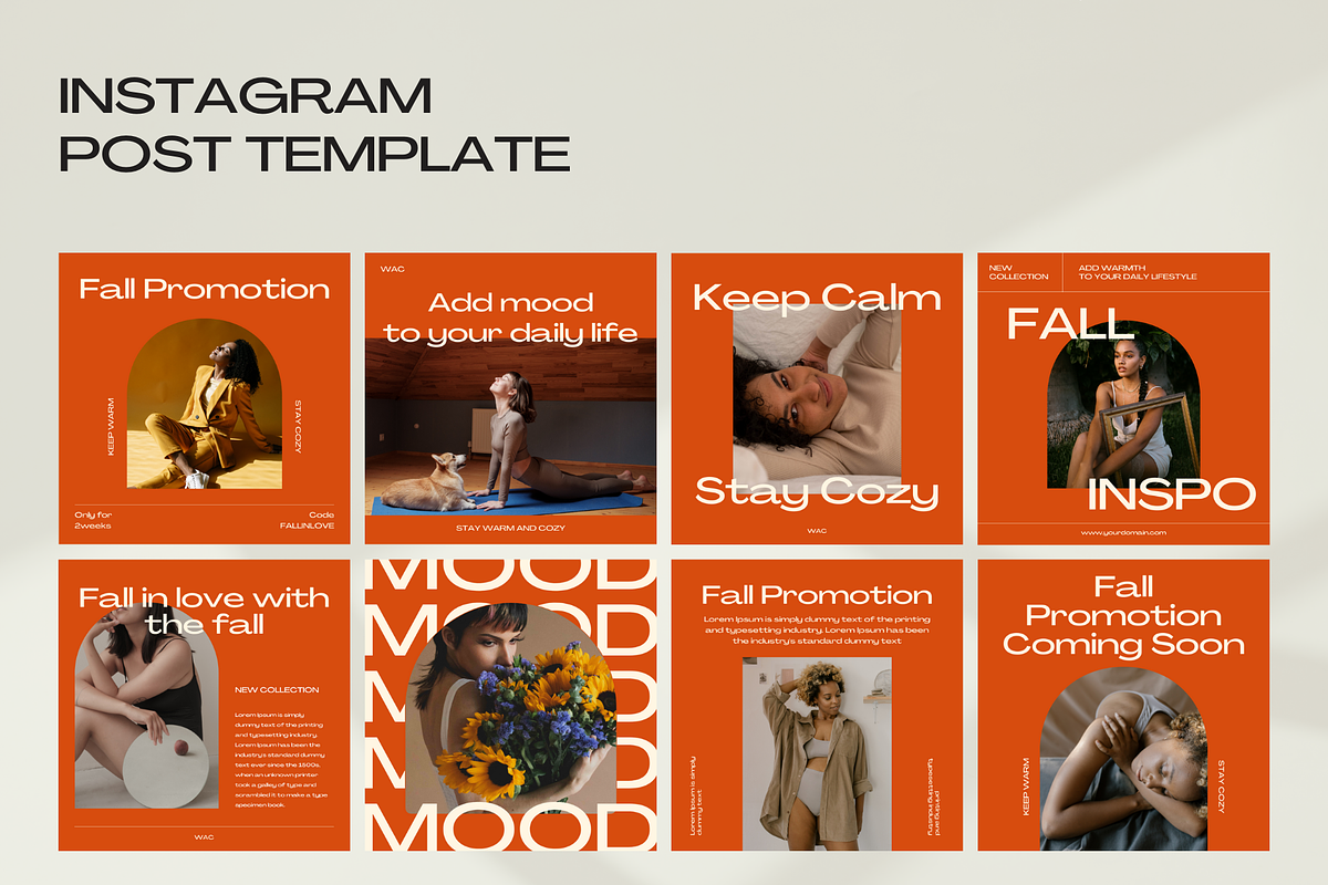 Mood Fall IG Post & Stories Template, a Social Media Template by Rumiz Design (Photo 4 of 13)