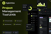 Project Management Tool UI Kit, an UI Kit Template by Oussema A (Thumbnail 1 of 8)