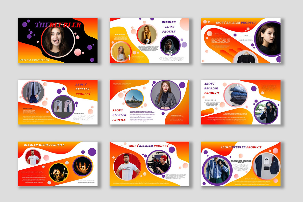Beubler Powerpoint Template, a Presentation Template by GridlineType (Photo 3 of 10)