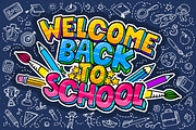 Welcome Back To School, a Decorative Illustration by VectorStory (Thumbnail 2 of 3)