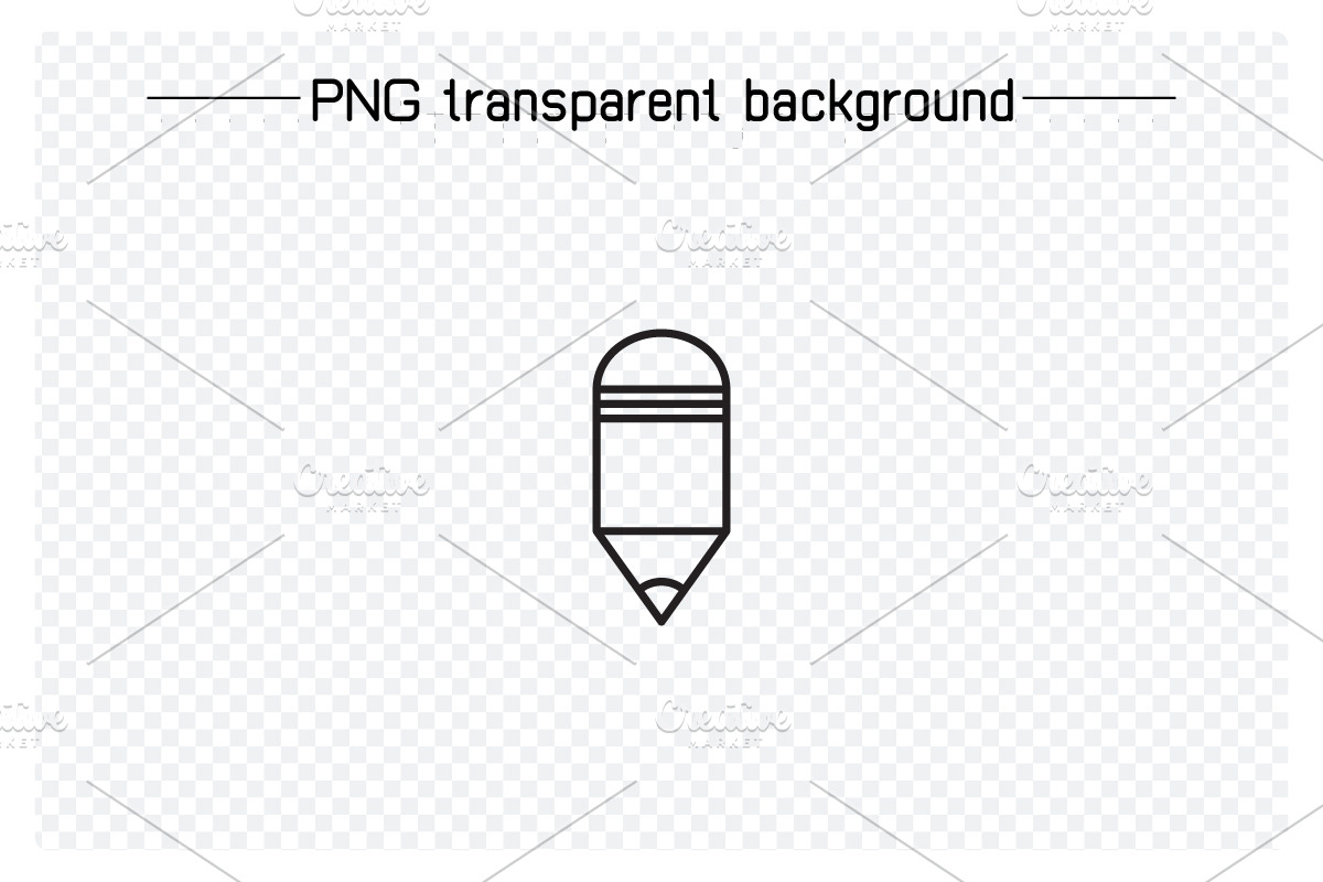 Pen and Pencil Line Icons, an Outline Icon by Designfour (Photo 6 of 7)