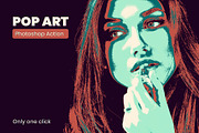 Pop Art Photoshop Action, an Action Add-On by PSD Action (Thumbnail 4 of 11)