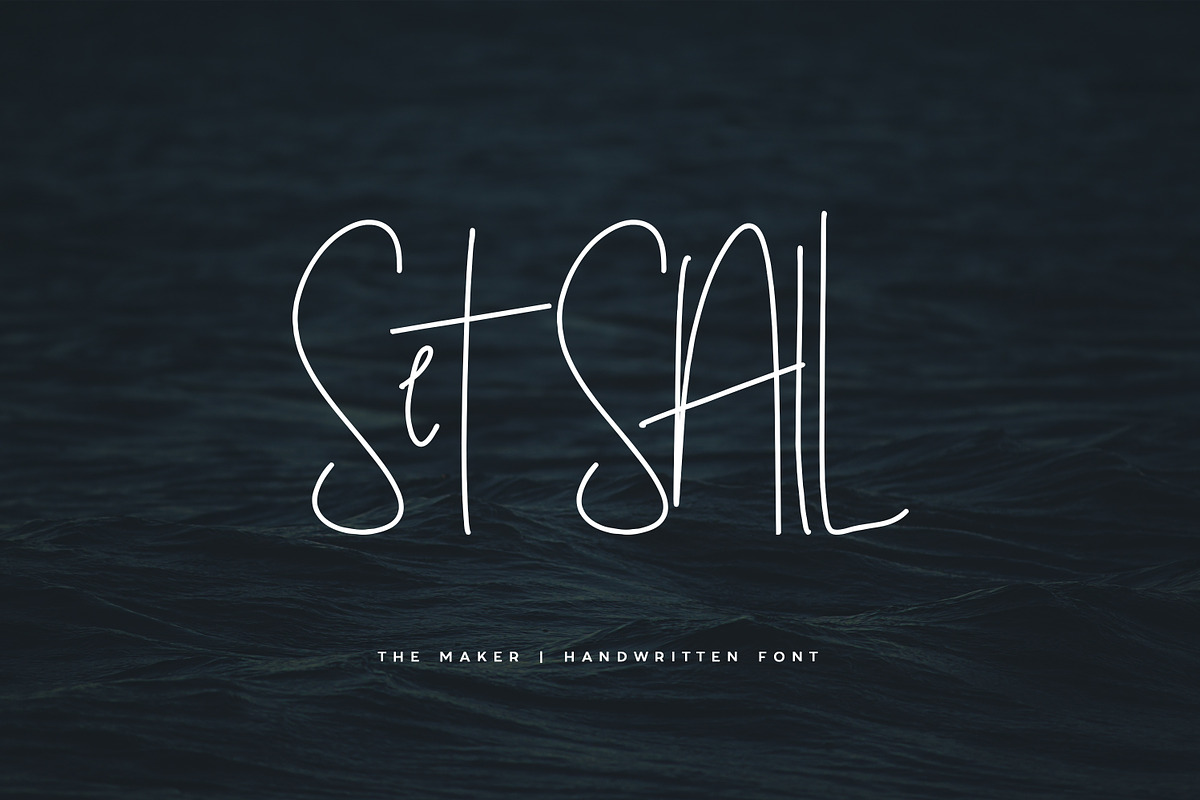 The Maker | Handwritten Font