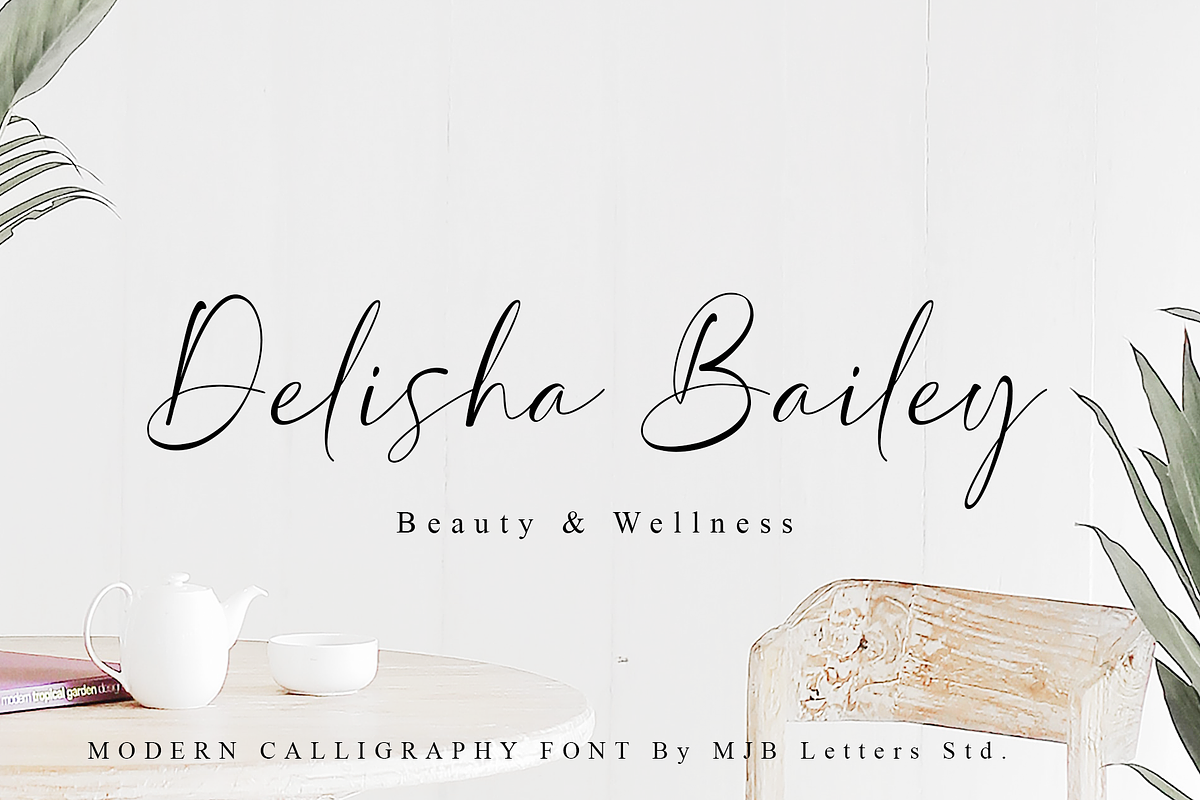Sophia Morgant - Casual Handwritten, a Script Font by MJB Letters (Photo 5 of 15)
