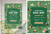 Pet owners set + Dog Day templates, an Animal Illustration by Good Studio (Thumbnail 4 of 7)
