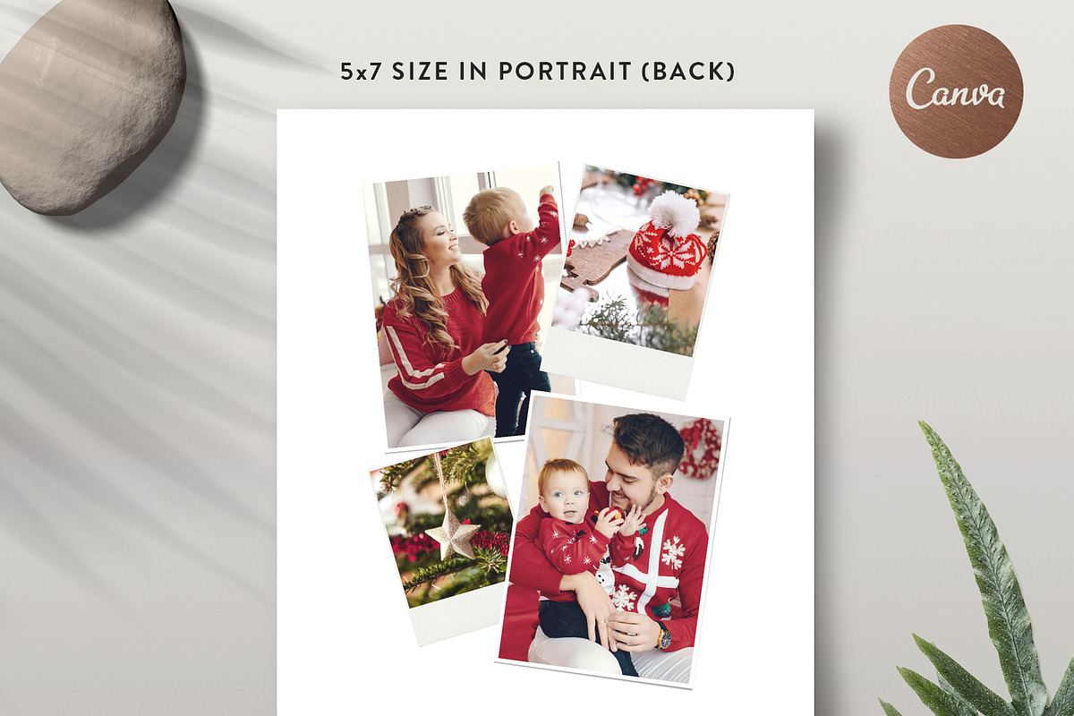 Christmas Greeting Card HC019, a Card Template by Bellenity Design (Photo 4 of 4)