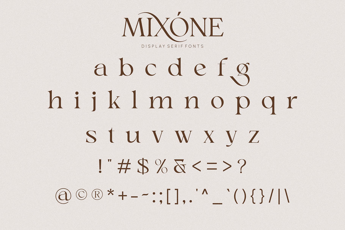 Mixone _ Display Serif Font, a Serif Font by Penatic Studio (Photo 9 of 10)