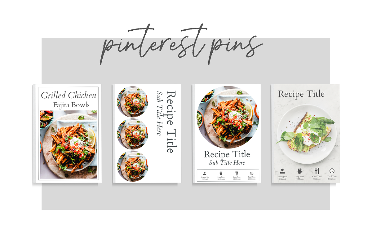 Recipe Book Template Bundle, a Templates & Theme by Marketing Templates Co. (Photo 8 of 18)