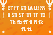 Laston - Ethnic Display Font, a Sans Serif Font by Flawless And Co (Thumbnail 9 of 10)