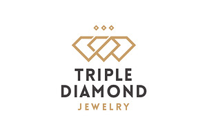 Triple Diamond Jewelry Logo
