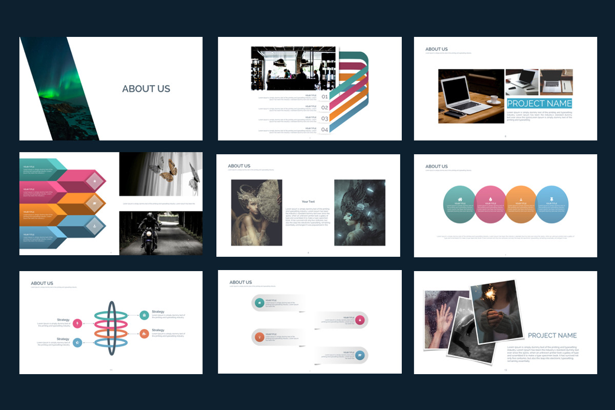 Forever Keynote Template, a Presentation Template by Mia (Photo 2 of 6)