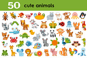 Cut and Glue Animal Kids Worksheets, an Education Illustration by Ksenya Savva (Thumbnail 5 of 6)