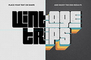 70s Text Effects for Photoshop, a Layer Style Add-On by Graphicdome (Thumbnail 3 of 17)