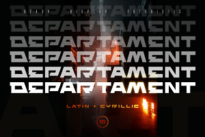 ST-Departament 80-90s sci-fi font
