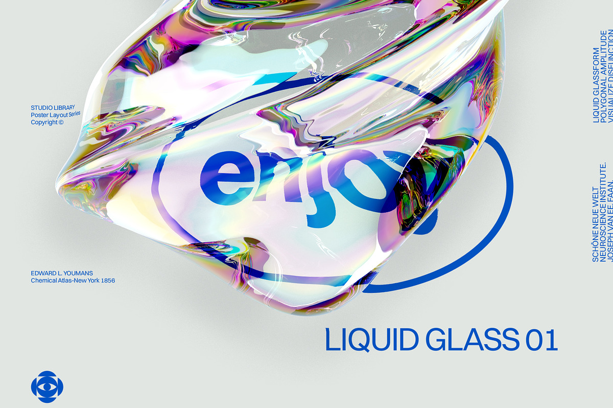 LIQUID GLASS, a Graphic by Evlogiev Studio (Photo 8 of 8)
