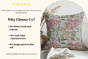Lilac Haze Vintage Wildflowers, a Pattern Graphic by Ninterints (Thumbnail 3 of 10)
