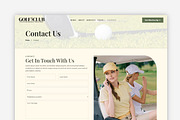Golf Club WordPress Theme, a WordPress Template by Your Theme Shop (Thumbnail 3 of 9)