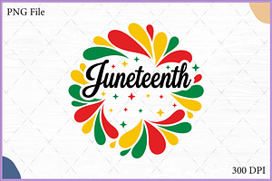 Juneteenth Celebration Clipart SVG, a Decorative Illustration by Gfx Expert Team